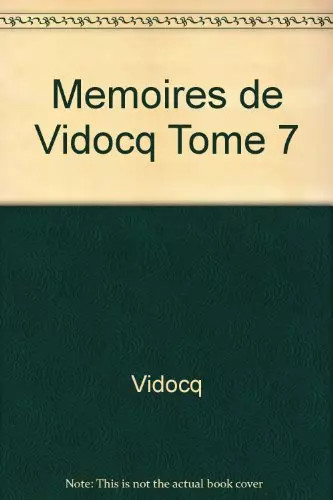 Memoires vidocq tome 7 - tome,