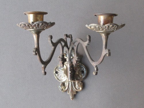Applique ancienne bronze - applique, en