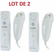2X Manettes Wiimote Motion