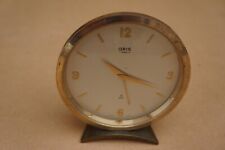 RÉVEIL ORIS 7 JEWELS 8 DAY SWISS MADE VINTAGE (FONCTIONNE)