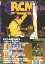 RCM N°205 PLAN "LE BITXO" MOTO-PLANEUR "LIGHT" / EXTRA 300 GREAT PLANE / VARTEX