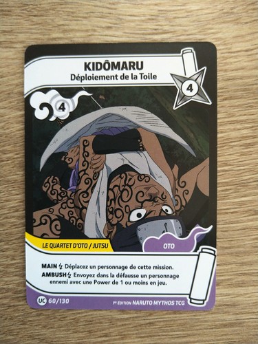 Carte naruto kidomaru - naruto,