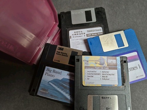 Midi song files floppy - files,