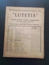 PARTITION  PIANO CONDUCTEUR -