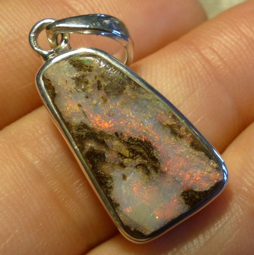 Pendentif opale boulder - o&co,