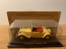 TRACTION 15 SIX CABRIOLET 1939 1/43 SOUS BLISTER L8