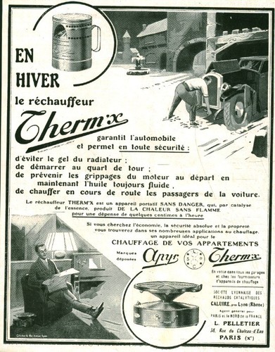 Publicité ancienne automobile