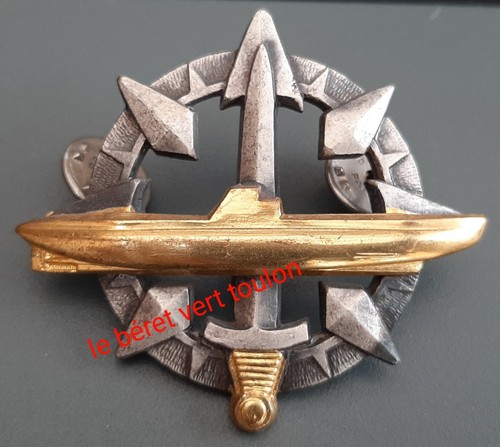 Insigne brevet sous - sous, marin