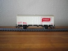 JOUEF réf: 6266 Wagon 2 essieux couvert frigorifique FINDUS avec sa boite TBE