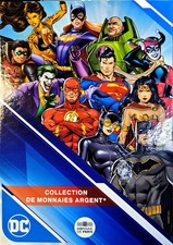 Album collector classeur pièces 10€ MARVEL DC 2025 Monnaie de Paris