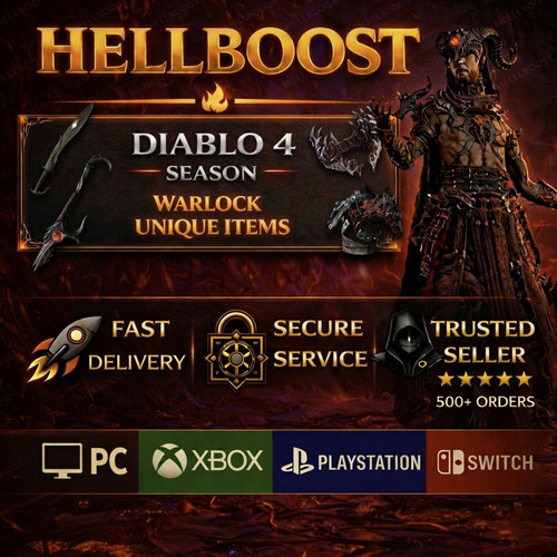 Diablo warlock all unique - diablo, 4🔥warlock