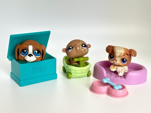 Lps playset lot poodle dog - playset,