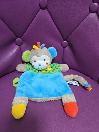 Doudou plat singe - plat,