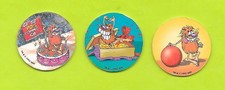 Lot de 3 Pogs - McDonald - Avimage - N°3, 7, 9
