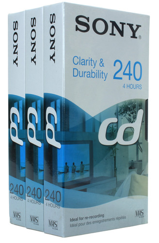 Sony lot 3 cassette - 3,