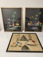 Lot 3 peintures murales