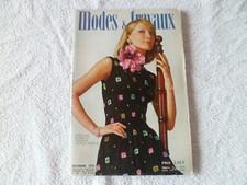 MODES ET TRAVAUX N°875 de 11/1973 Mode Couture Tricot Poupée Cuisine