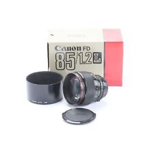 Canon FD 1,2/85 L + Top