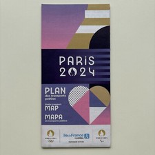 Plan RATP Métro RER Bus -