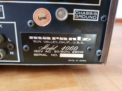 Marantz model 4060 - marantz,
