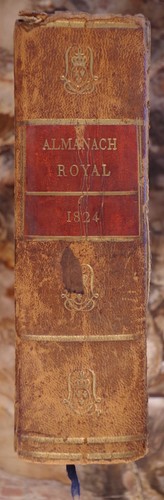 Almanach royal pour année - almanach, l'année