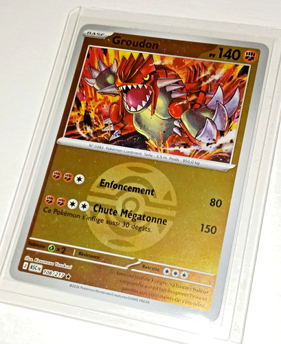 Groudon neuve asc 108 217 - asc, fr
