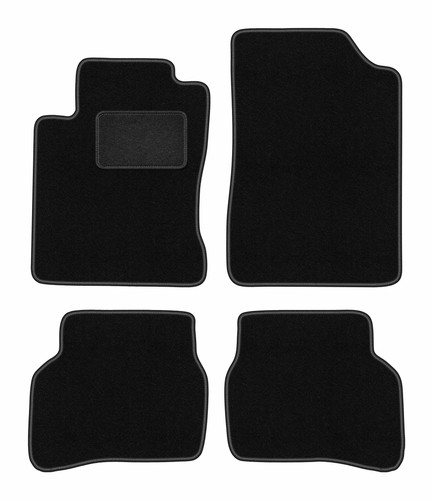 Tapis sol velours noir - tapis, en