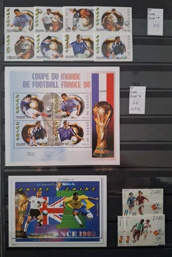Zaire mnh football - mnh, 1998