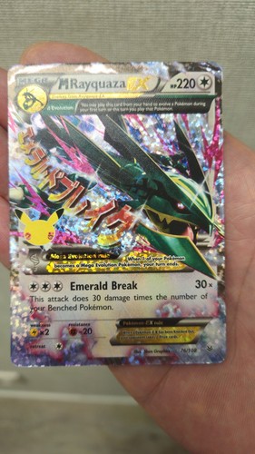 Carte pokemon mega rayquaza - carte,