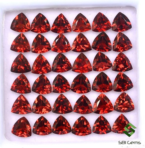 Naturel grenat rouge trillion - naturel,