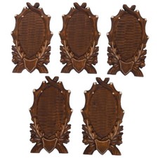 5 Pièce Sculpté Plaquettes