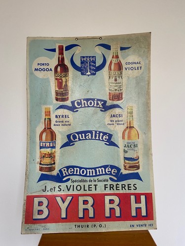 Affiche poster byrrh - ,