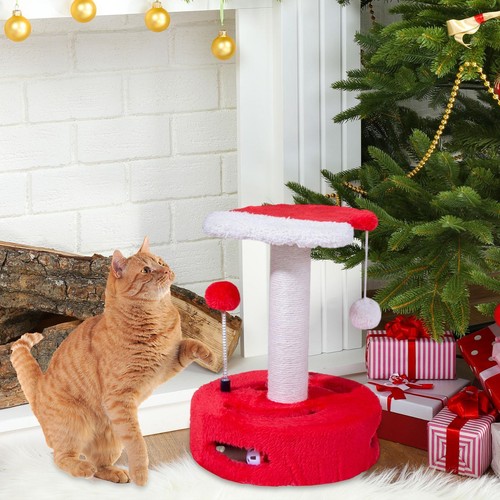 Arbre chat noël - à,