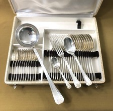 ménagère 37 couverts CHRISTOFLE modèle BOREAL métal argenté Cuillère Fourchette