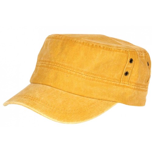Casquette militaire jaune - casquette,