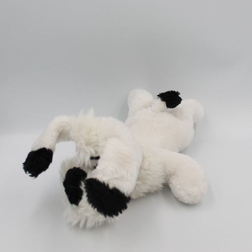 Peluche chien blanc idéfix - peluche,