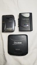 LOT 3 WALKMAN/DISCMAN SONYAIWA