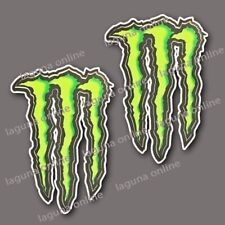 Autocollant décalcomanie imperméable brillant logo Monster Energy 3