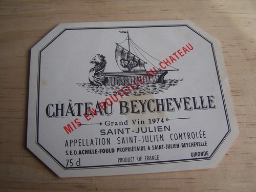 étiquette vin chateau - vin,