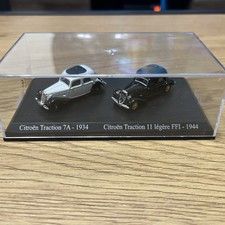 UH NOREV POUR ATLAS HO 1:87 COFFRET DUO CITROEN TRACTION NEUF EN BOITE