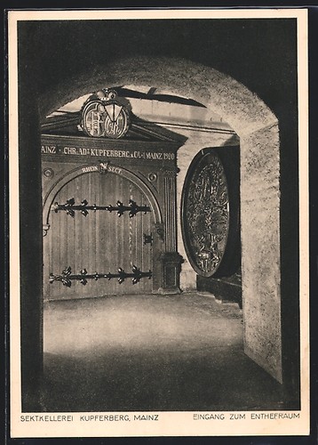 Carte postale mayence cave - mayence,,