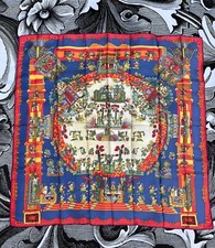 Hermes Scarf Carres 90 "ASTRES