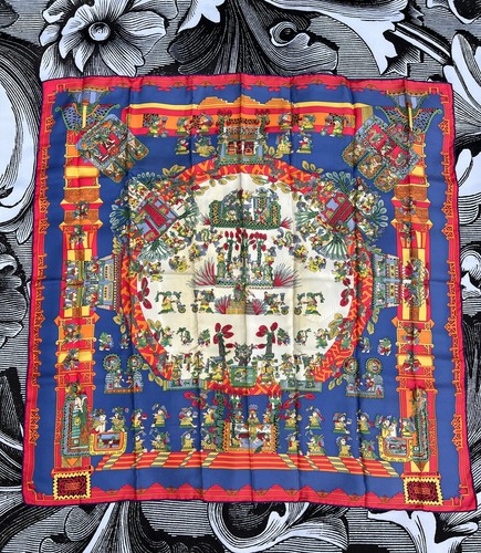 Hermes scarf carres astres - carres, "astres