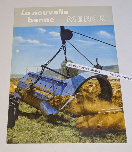 Menck benne 1964 crane - menck, tp