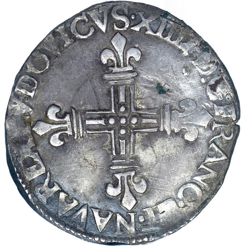 Louis xiv quart écu - quart, d'écu