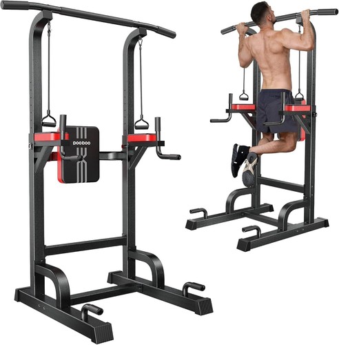 Power tower dip station pull - tower,