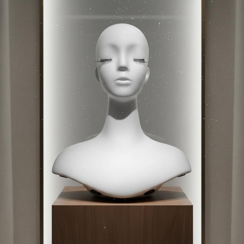 Tête mannequin avec - tête,