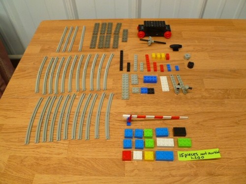Lego black train locomotive - black,