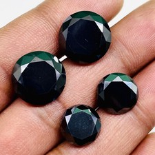 4 Pièces Haut Noir Moissanite
