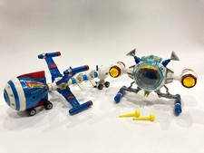 CAPITAINE FLAM LOT COSMOLEM + CYBERLAB- POPY - MATTEL